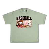 Oil Green baseball vibes Urban Heavy Tee - FaDigitalArtStudio