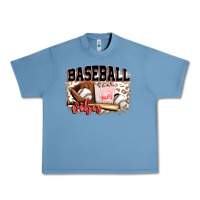 Pebble Blue baseball vibes Urban Heavy Tee - FaDigitalArtStudio