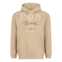 Mushroom Mens Pappy Because Grandpa Is For Old Guys Funny Heavyweight Hoodie - linhVisuals