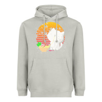 Moon Dust cat t  shirt ramen noodles kawaii cat t  shirt Heavyweight Hoodie - linhVisuals
