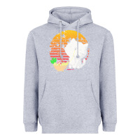 Heather Grey cat t  shirt ramen noodles kawaii cat t  shirt Heavyweight Hoodie - linhVisuals