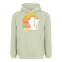 Matcha cat t  shirt ramen noodles kawaii cat t  shirt Heavyweight Hoodie - linhVisuals