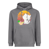 Storm cat t  shirt ramen noodles kawaii cat t  shirt Heavyweight Hoodie - linhVisuals