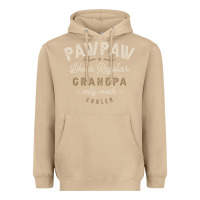 Mushroom Mens Pawpaw Like a Regular Grandpa Funny Fathers Day Heavyweight Hoodie - linhVisuals