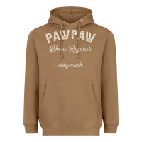 Toasted Coconut Mens Pawpaw Like a Regular Grandpa Funny Fathers Day Heavyweight Hoodie - linhVisuals