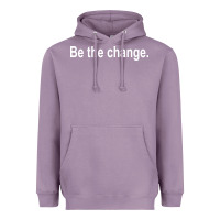 Lavender be the change [tb] Heavyweight Hoodie - linhVisuals