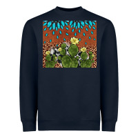 Navy cactus gemstone Heavyweight Sweatshirt - AdoDesignShop