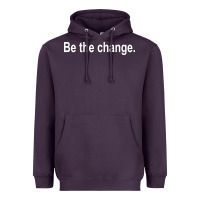 Plum be the change [tb] Heavyweight Hoodie - linhVisuals