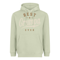 Matcha Mens Best Grumpa Ever Funny Grandpa Heavyweight Hoodie - linhVisuals