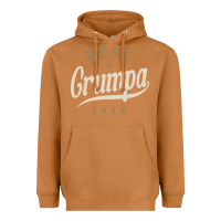 Meerkat Mens Best Grumpa Ever Funny Grandpa Heavyweight Hoodie - linhVisuals