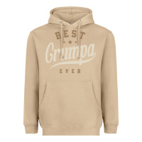 Mushroom Mens Best Grumpa Ever Funny Grandpa Heavyweight Hoodie - linhVisuals