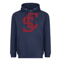 Navy santa clara br Heavyweight Hoodie - linhVisuals