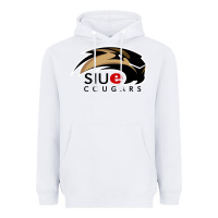 White siu edwardsville Heavyweight Hoodie - linhVisuals