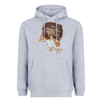Heather Grey black and boujee [tb] Heavyweight Hoodie - linhVisuals