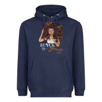 Navy black and boujee [tb] Heavyweight Hoodie - linhVisuals