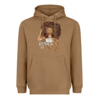 Toasted Coconut black and boujee [tb] Heavyweight Hoodie - linhVisuals