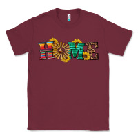 Burgundy western home wind wheel Classic Tee - Artiststas