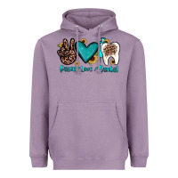 Lavender peace love dental Heavyweight Hoodie - JahusDesignShop