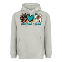 Moon Dust peace love dental Heavyweight Hoodie - JahusDesignShop