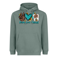Sage peace love dental Heavyweight Hoodie - JahusDesignShop