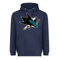 Navy the-san-jose-sharks-pen Heavyweight Hoodie - linhVisuals