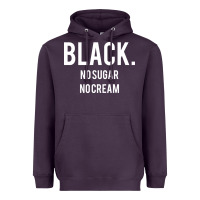 Plum black no sugar no cream 02 [tb] Heavyweight Hoodie - linhVisuals