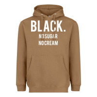 Toasted Coconut black no sugar no cream 02 [tb] Heavyweight Hoodie - linhVisuals