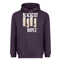 Blackout Boyz Black Heavyweight Hoodie | Teevron