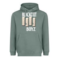 Sage blackout boyz black Heavyweight Hoodie - linhVisuals