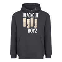 Smoke blackout boyz black Heavyweight Hoodie - linhVisuals