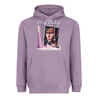 Lavender cry baby title Heavyweight Hoodie - linhVisuals