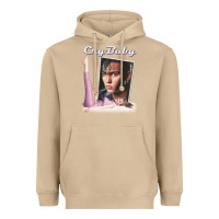 Mushroom cry baby title Heavyweight Hoodie - linhVisuals