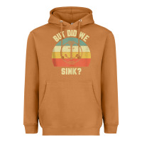 Meerkat mens funny boating shirt but did we sink rope anchor boat captain tank Heavyweight Hoodie - linhVisuals