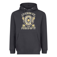 Cherokee Native American And Proud Of T Shirt Heavyweight Hoodie | Teevron