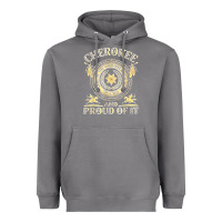 Storm cherokee native american and proud of t shirt Heavyweight Hoodie - linhVisuals