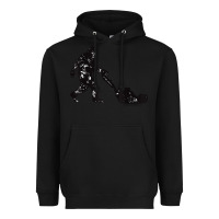 Black mens mowing bigfoot   golf course superintendent maintenance turf t sh Heavyweight Hoodie - linhVisuals