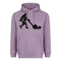Lavender mens mowing bigfoot   golf course superintendent maintenance turf t sh Heavyweight Hoodie - linhVisuals