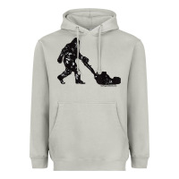 Moon Dust mens mowing bigfoot   golf course superintendent maintenance turf t sh Heavyweight Hoodie - linhVisuals