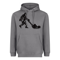 Storm mens mowing bigfoot   golf course superintendent maintenance turf t sh Heavyweight Hoodie - linhVisuals