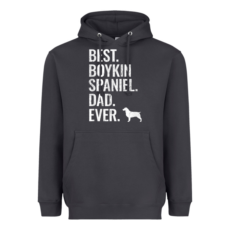 Mens Best Boykin Spaniel Dad Ever   Cool Dog Owner Gift Heavyweight Hoodie by linhVisuals | Teevron