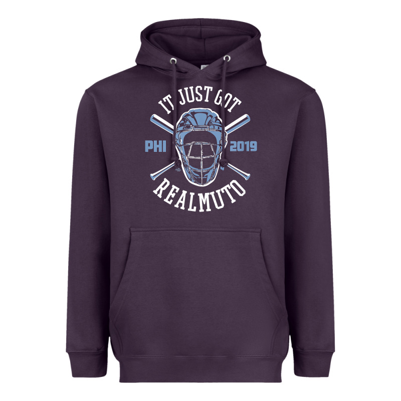 Officially Licensed Jt Realmuto Shirt   It Just Got Realmuto Heavyweight Hoodie by linhVisuals | Teevron