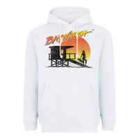 White baywatch lifeguard sunset t shirt Heavyweight Hoodie - linhVisuals