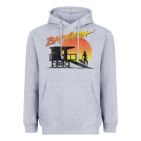 Heather Grey baywatch lifeguard sunset t shirt Heavyweight Hoodie - linhVisuals