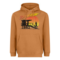 Meerkat baywatch lifeguard sunset t shirt Heavyweight Hoodie - linhVisuals