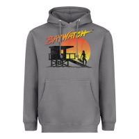 Storm baywatch lifeguard sunset t shirt Heavyweight Hoodie - linhVisuals