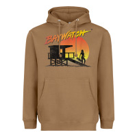 Toasted Coconut baywatch lifeguard sunset t shirt Heavyweight Hoodie - linhVisuals