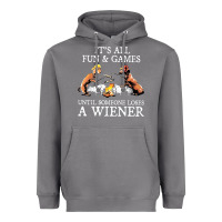 Storm it's all fun and games until someone loses a wiener shirt Heavyweight Hoodie - linhVisuals