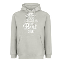 Moon Dust outside is the best side for outdoor campers and hikers t shirt Heavyweight Hoodie - linhVisuals