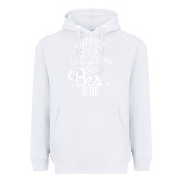 White outside is the best side for outdoor campers and hikers t shirt Heavyweight Hoodie - linhVisuals