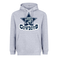 Heather Grey the cowboys football Heavyweight Hoodie - linhVisuals